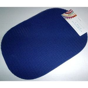 VINYL PLACEMAT'S Set of 4 by Town & Country Living  13" x 18" Blue